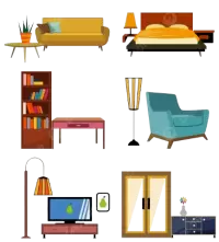 اثاث كامل للبيع في المملكة المتحدة : مستعمل وجديد